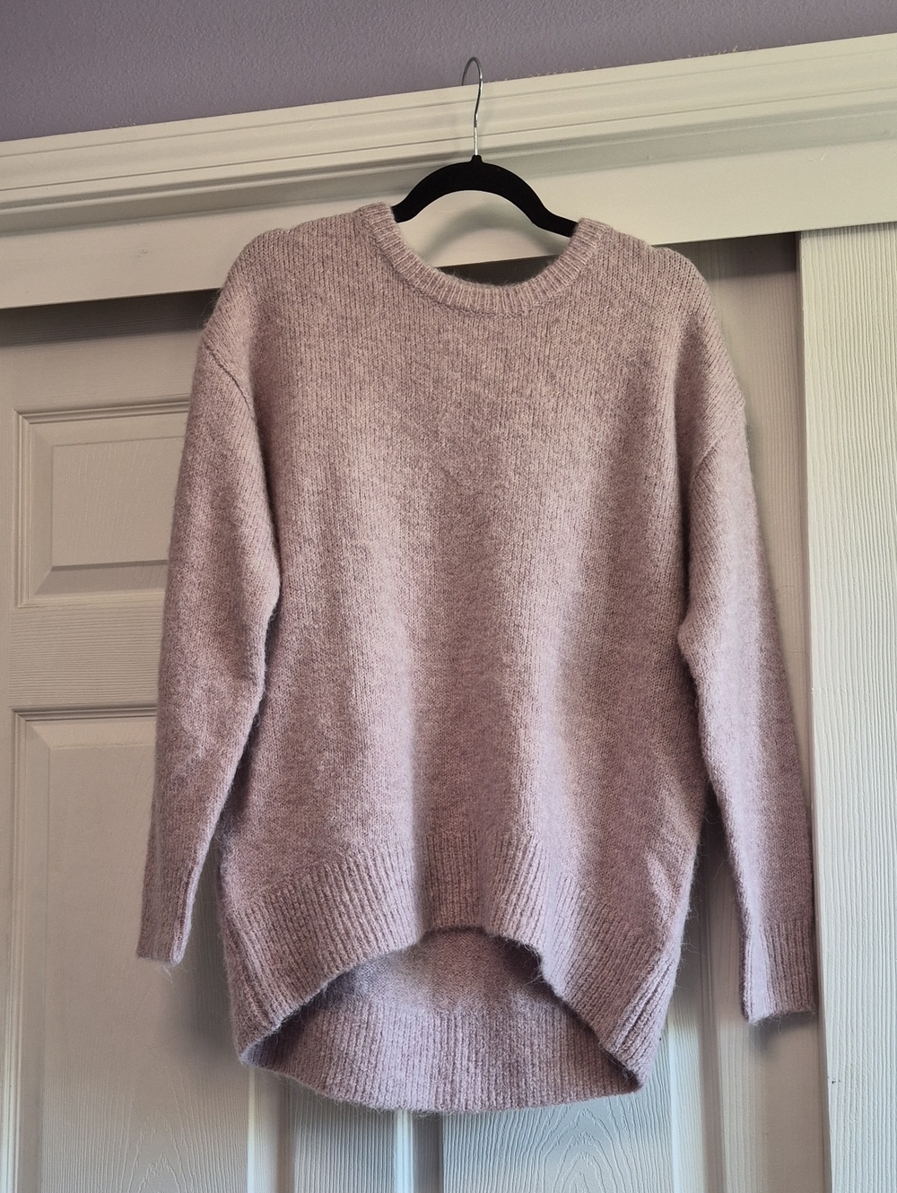Old Navy Women's Crewneck Sweater in Light Mauve NWT